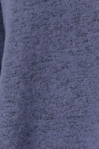 Long Sleeve Crew-Neck Supersoft Sweater with Thumbholes
