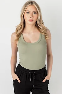 WallFlower Megan Seamless Scoop Neck Tank