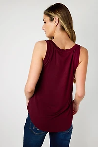 Scoop Neck Tank Top