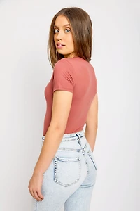 Cap-Sleeve Baby Tee