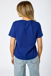Relaxed Crew-Neck Short-Sleeve Tee