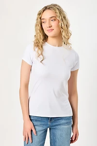 Ultra-Soft Longline Crew Tee