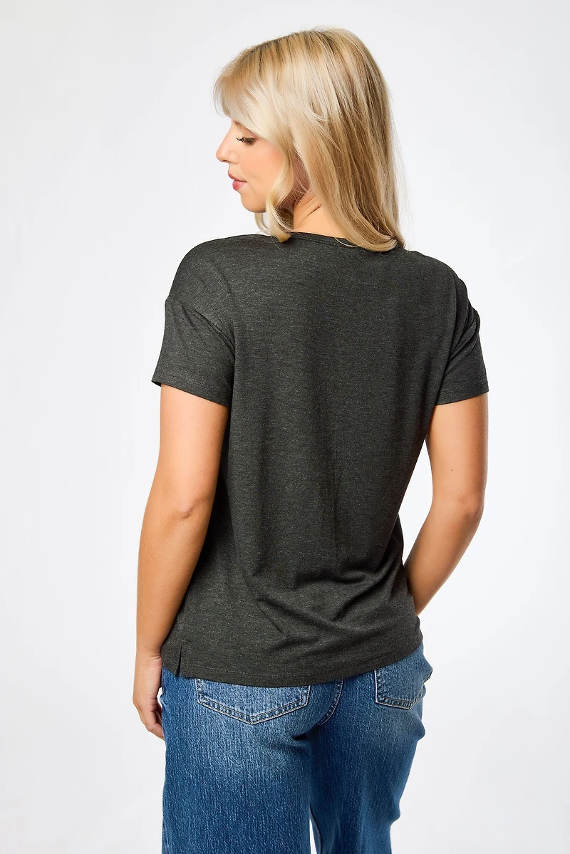 Short Sleeve Seaside Graphic Tee