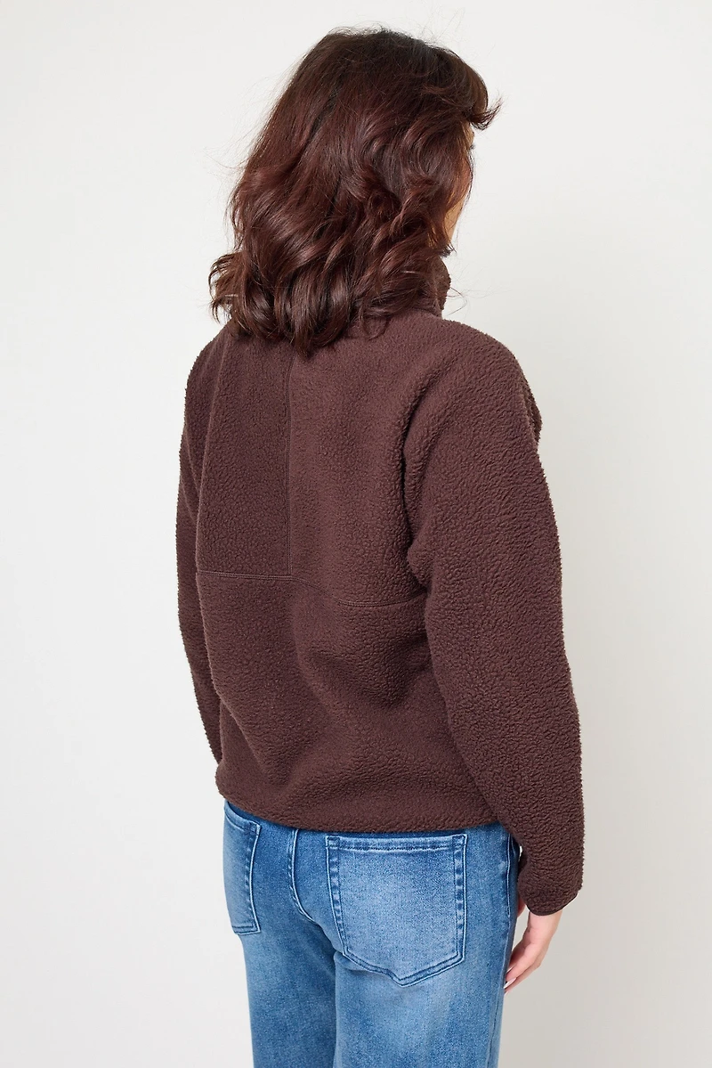 Sherpa Quarter-Zip Popover