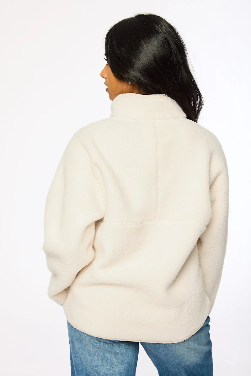 Sherpa Quarter-Zip Popover