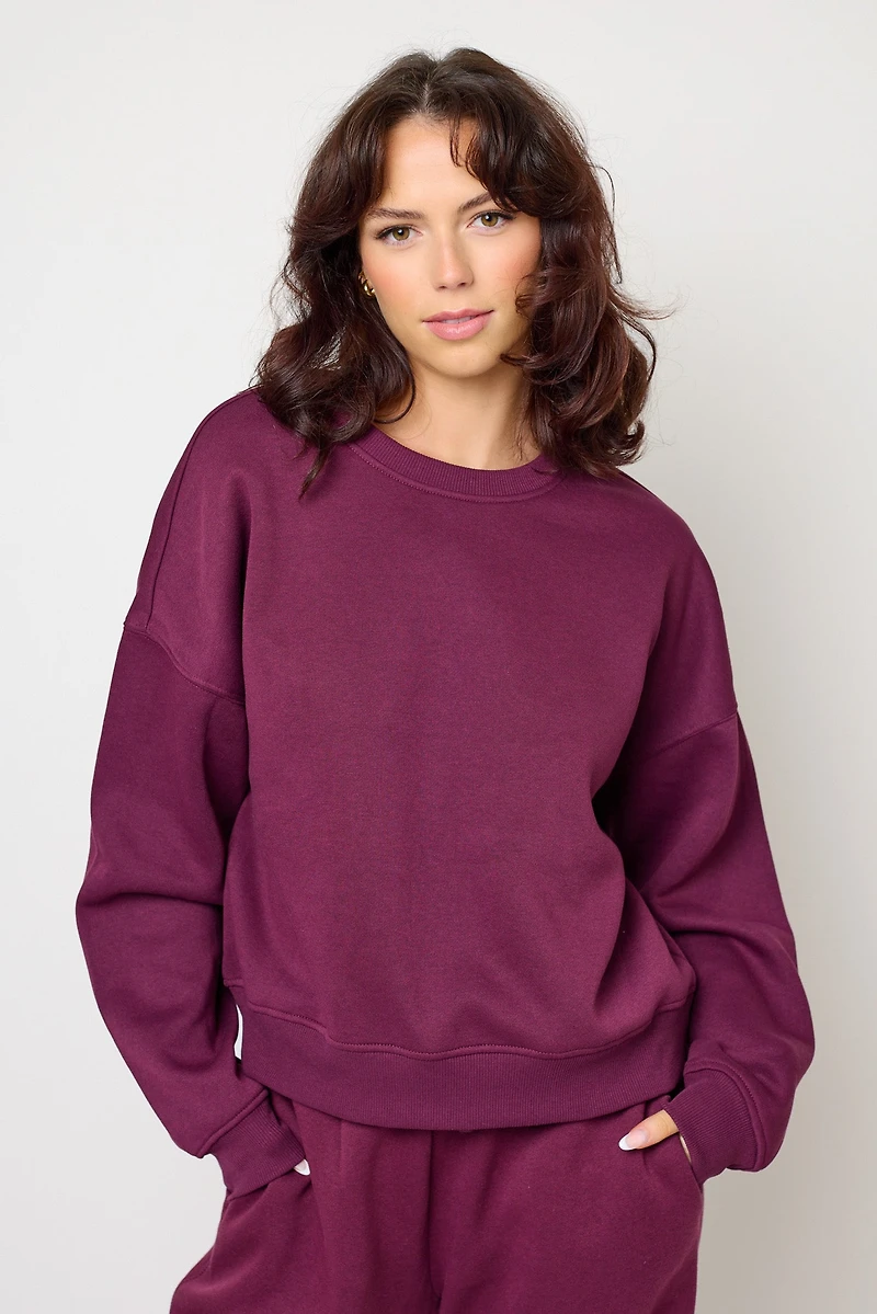 Only Best Fleece Crew Neck Sweatshirt