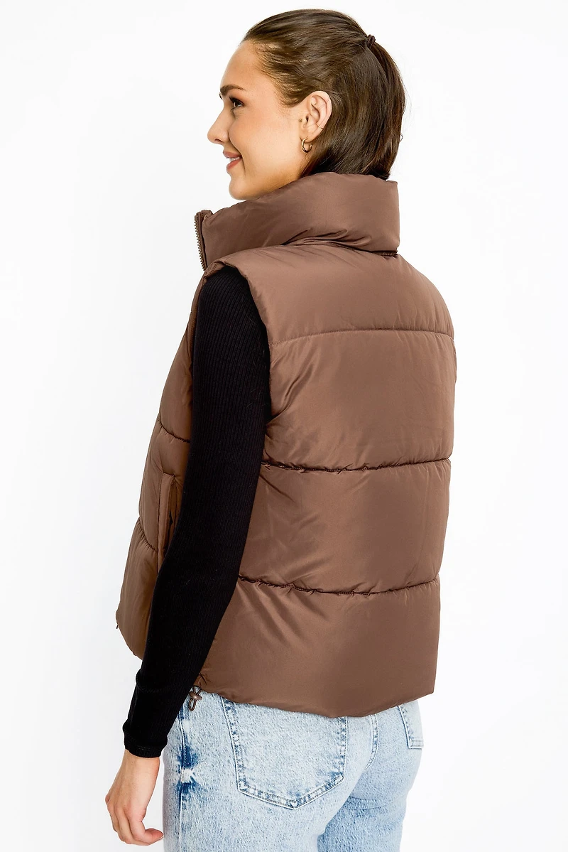 Quilted Puffer Vest