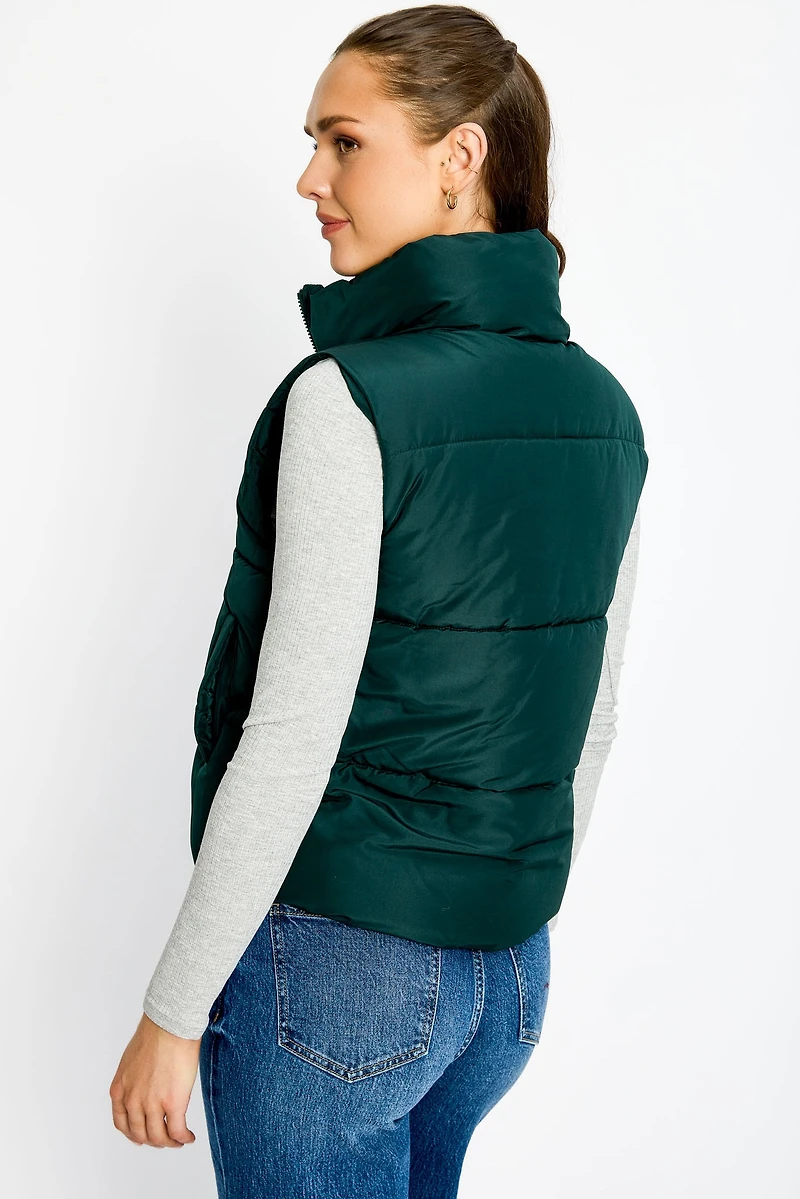 Quilted Puffer Vest