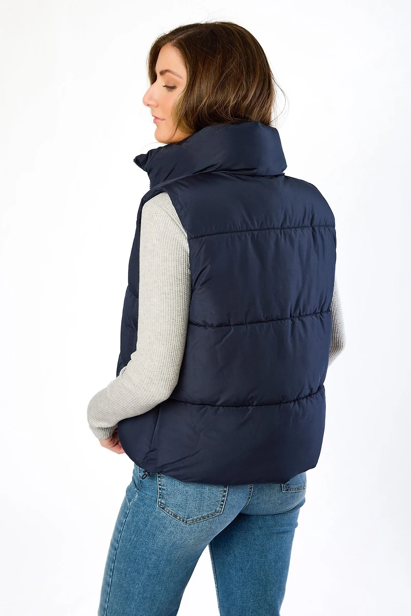 Quilted Puffer Vest