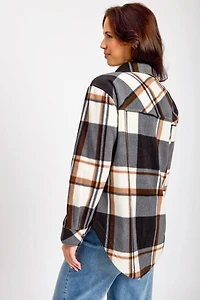 Plaid Fleece Shacket