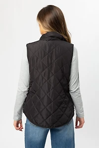 Quilted Reversible Vest