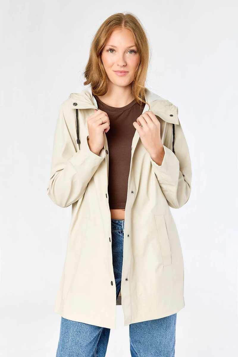 ONLY Ellen Hooded Raincoat