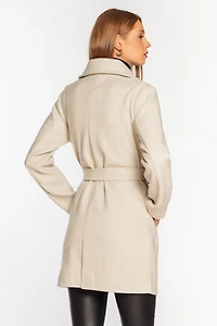 Brushed Mélange Coat