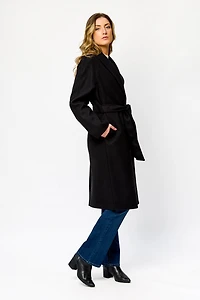 Tie-Belt Coat