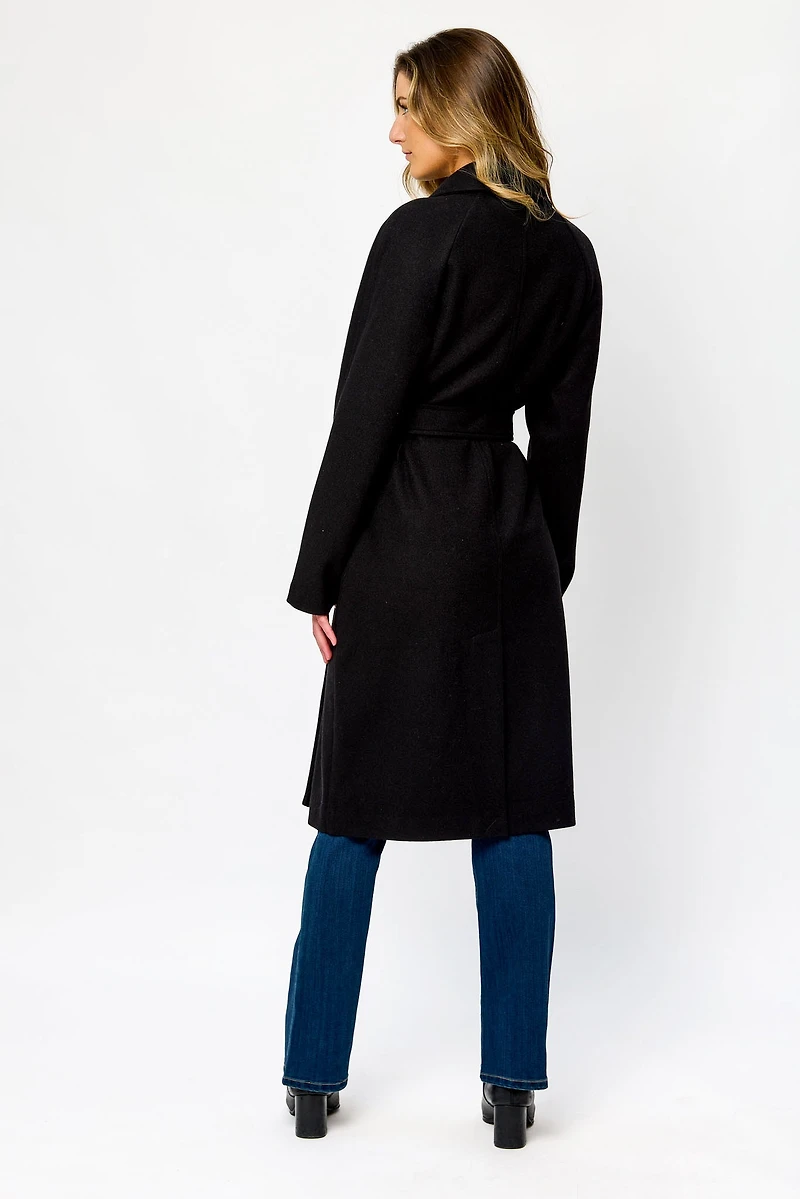 Tie-Belt Coat