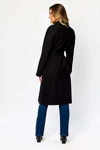 Tie-Belt Coat