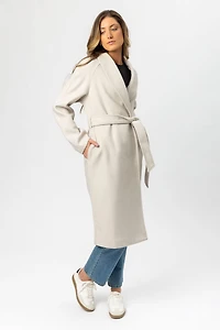 Tie-Belt Coat