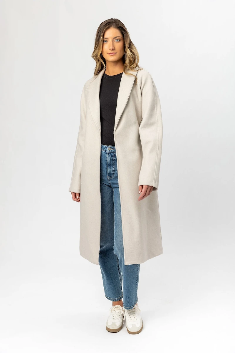 Tie-Belt Coat