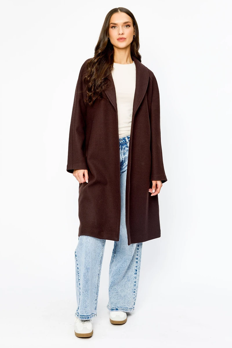 Tie-Belt Coat
