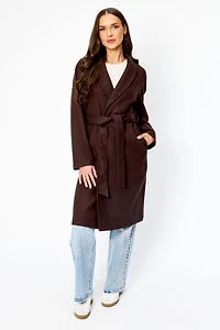 Tie-Belt Coat