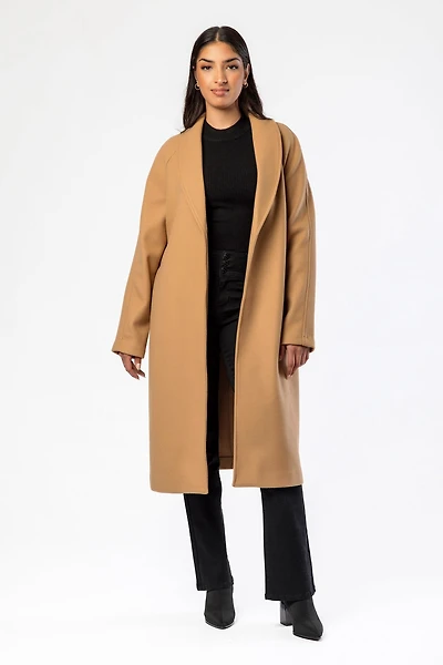 Tie-Belt Coat