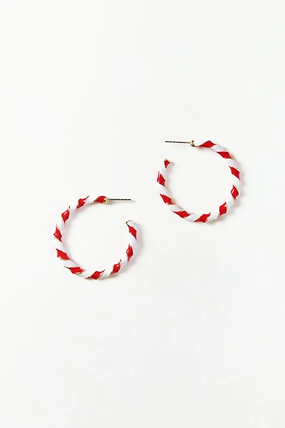 Candy Cane Hoops