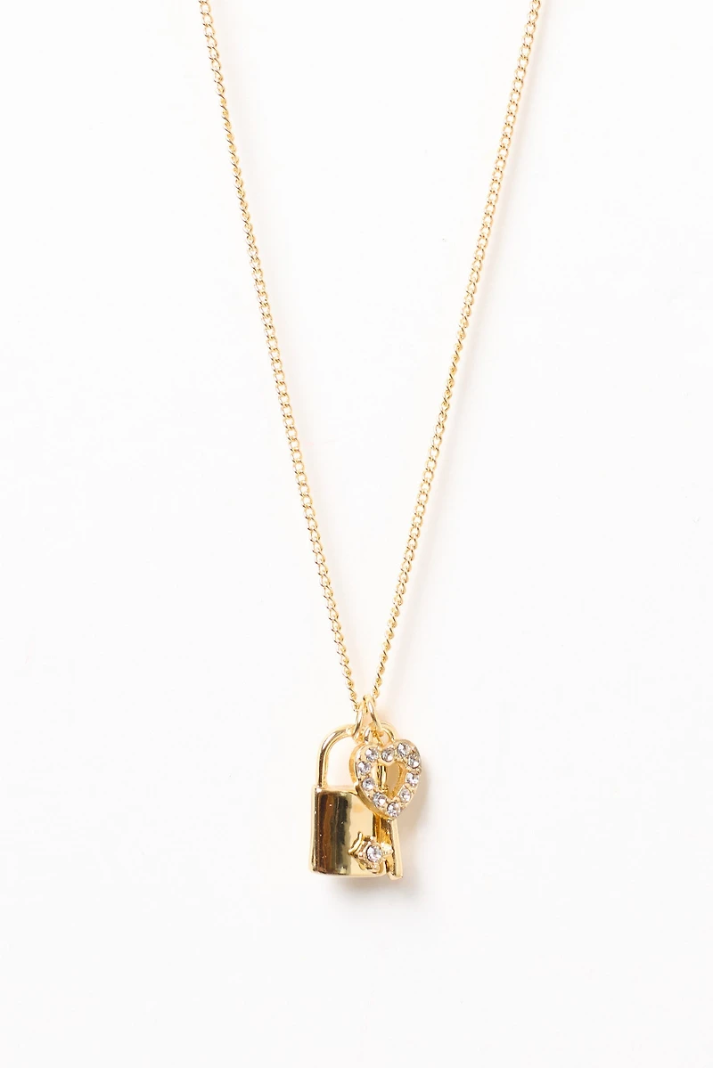 Lock and Key Necklace