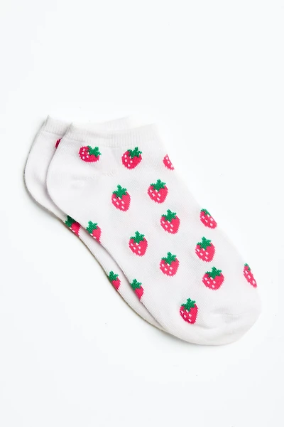 Strawberry Ankle Socks