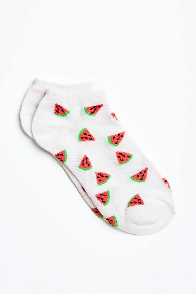 Watermelon Ankle Socks