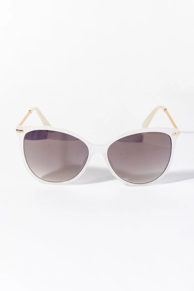 Pantos Sunglasses with Twisted Metal Arms