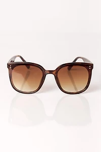 Cat-Eye Square Sunglasses