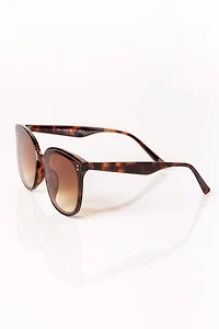 Cat-Eye Square Sunglasses