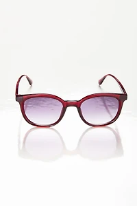 Burgundy Classic Pantos Sunglasses