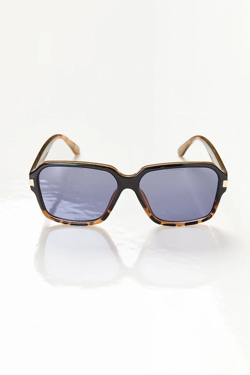 Oversized Rectangular Sunglasses
