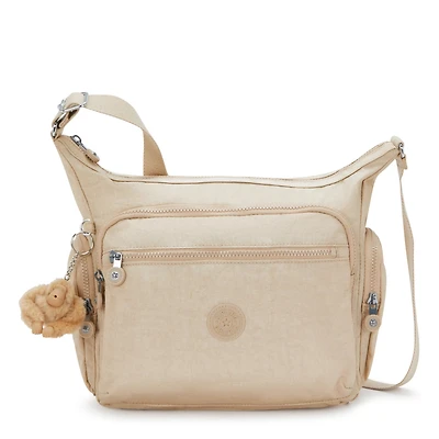 Gabbie Metallic Crossbody Bag