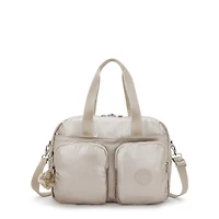Defea Extra Large Metallic Weekender Duffle Bag