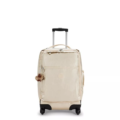 Darcey Small Metallic Carry-On Rolling Luggage
