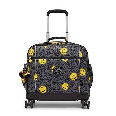 New Storia Printed 4-Wheeled Rolling Bag
