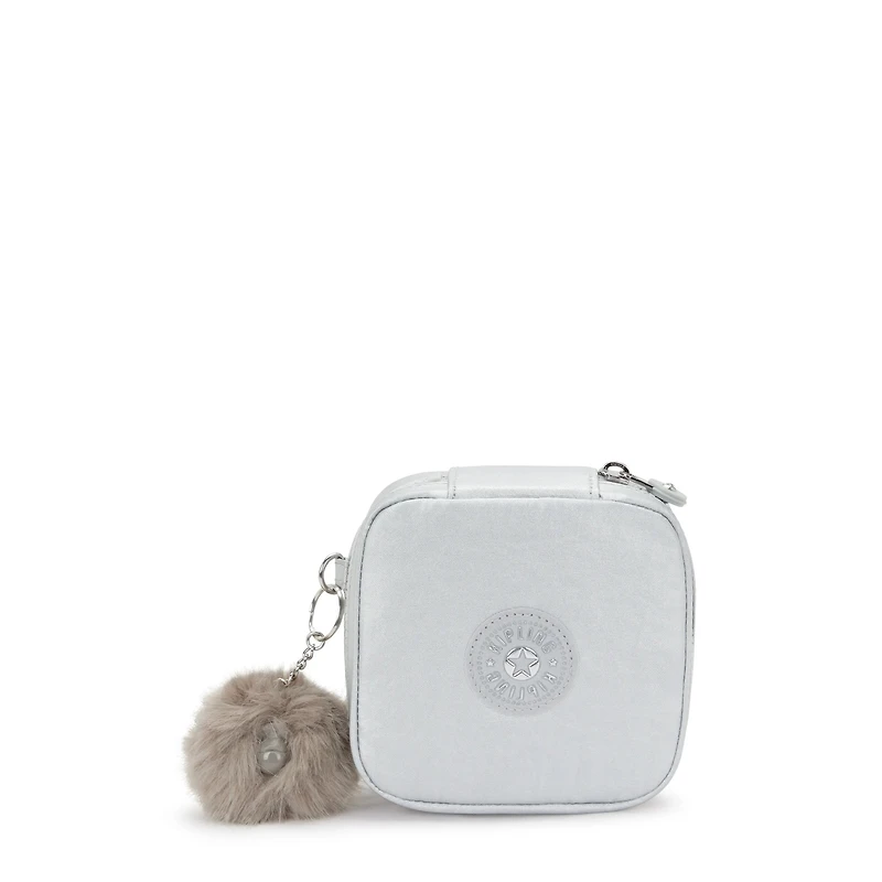 Luz Metallic Jewelry Pouch