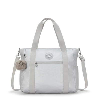 Jayla 15" Metallic Laptop Tote Bag
