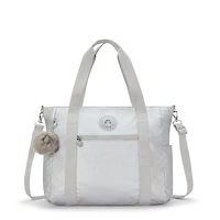 Jayla 15" Metallic Laptop Tote Bag