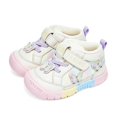 TARANIS Stage 2 218 Winter Girls' Fleece-Lined Sneakers | Warm, Non-Slip Casual Shoes for Toddlers