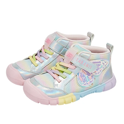 TARANIS Stage 3 318  Girls' Lightweight Sneakers - Soft Sole, No-Slip & Breathable for Riding Play