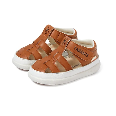 TARANIS Stage 2 Toddler Gladiator Sandals | Braided Straps & Retro Chic