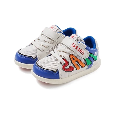 TARANIS Stage 2 Kids' Sneakers | Two-Tone Contrast & 3D Logo Lightweight Flexible Sole