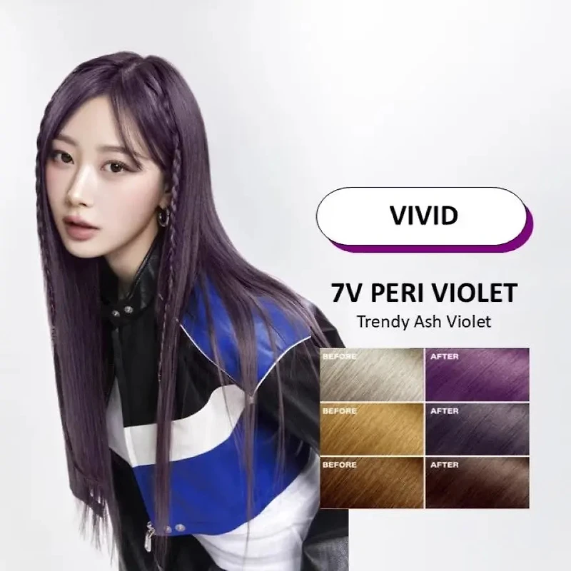 MISE EN SCENE Hello Bubble 7V Peri Violet 2025 100g