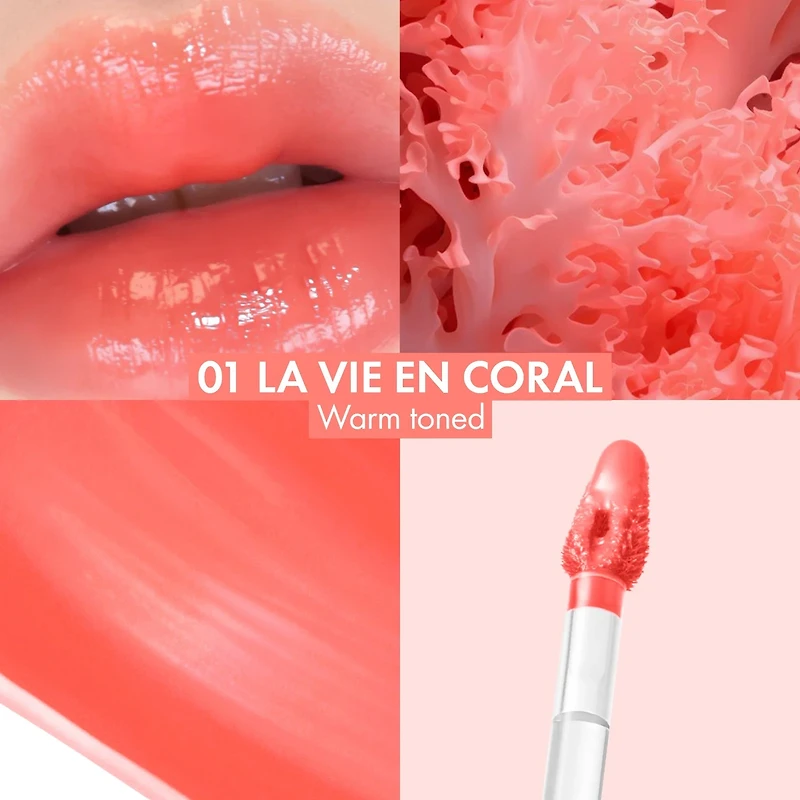 Amuse Dew Tint 4g #01 La Vie En Coral (Clearance)