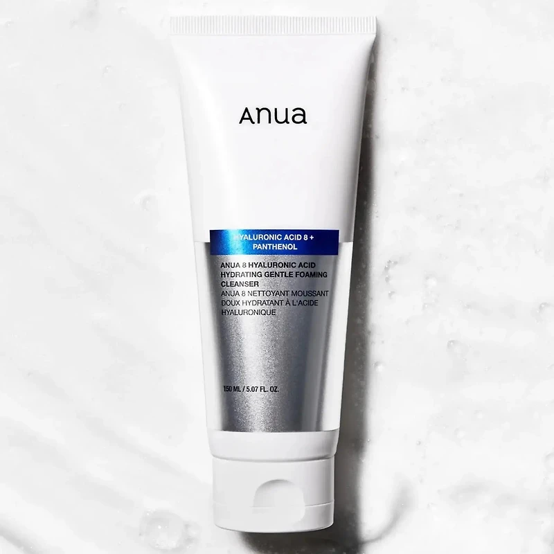 Anua 8 Hyaluronic Acid Hydrating Gentle Foaming Cleanser 150ml