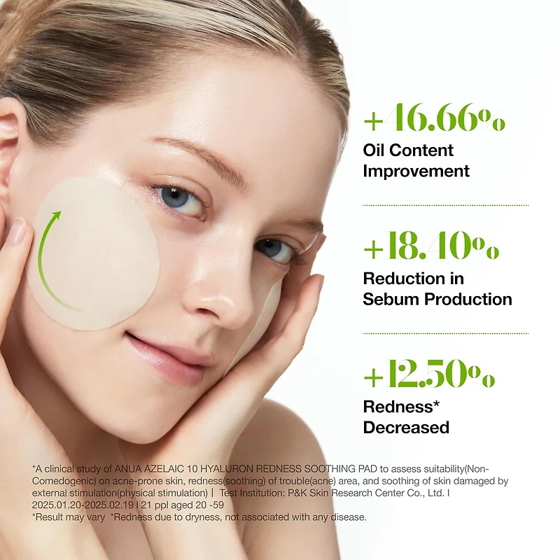 Anua Azelaic Acid 10 Hyaluron Redness Soothing Pad 90 pads