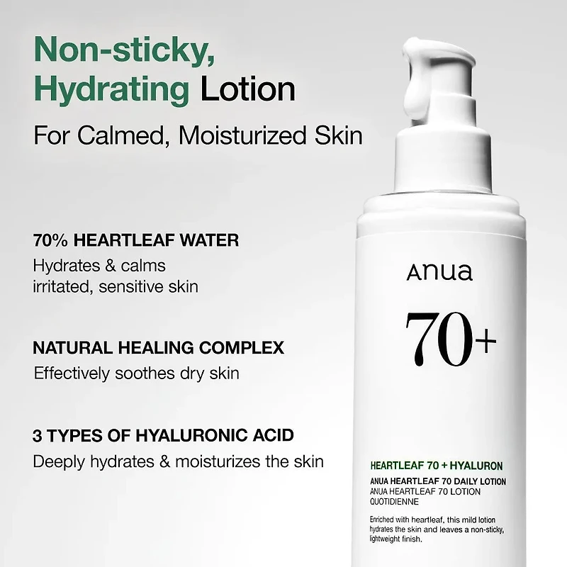Anua Heartleaf 70% Daily Lotion 200ml